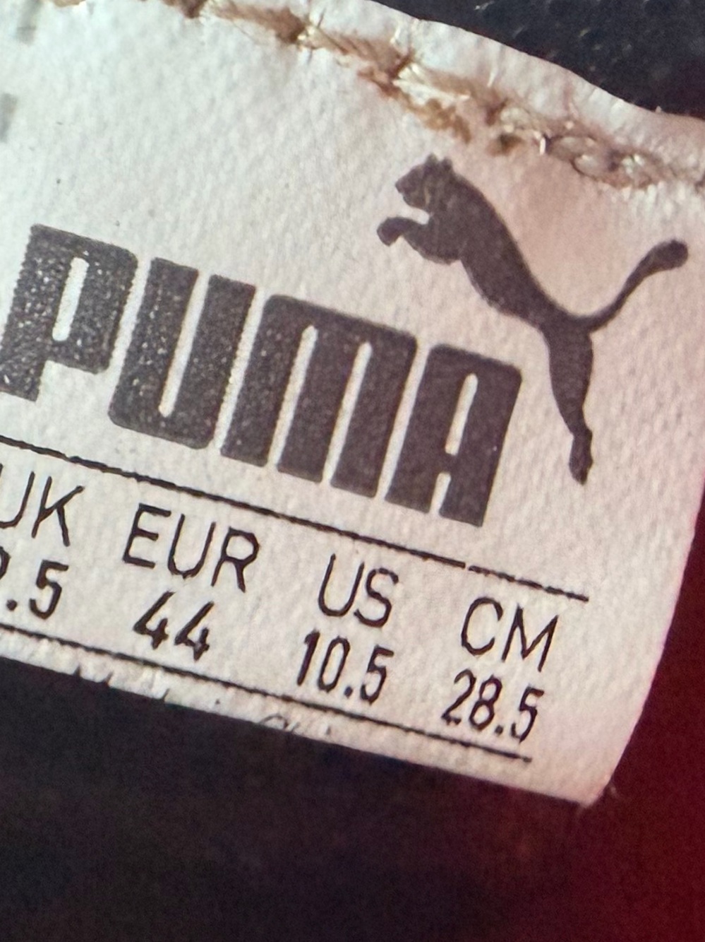 Puma Soccer Cleats in White, Black & Red - Picture 5 of 5